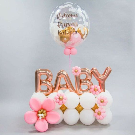 Party Baloon Baby Girl Bouquet 28