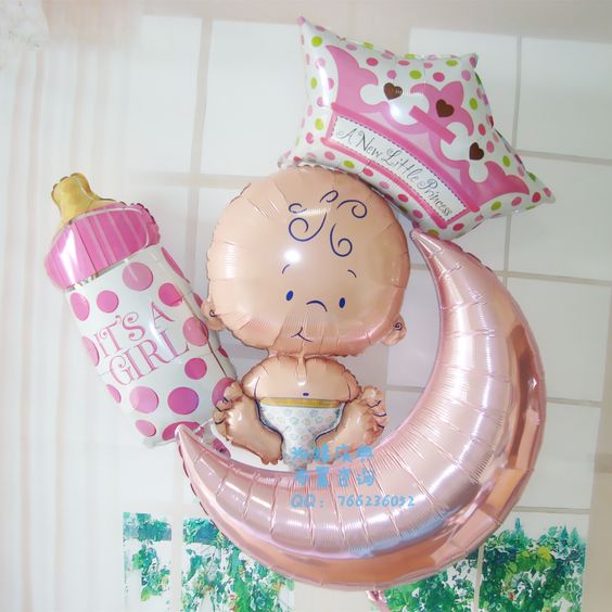 Party Baloon Baby Girl Bouquet 29