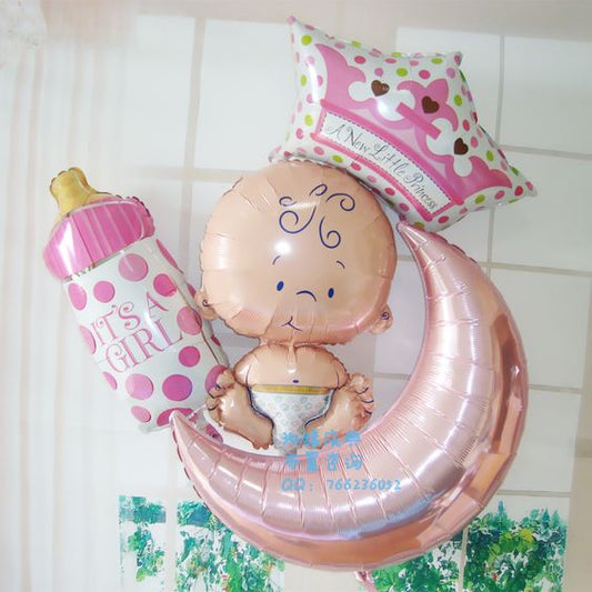 Party Baloon Baby Girl Bouquet 29