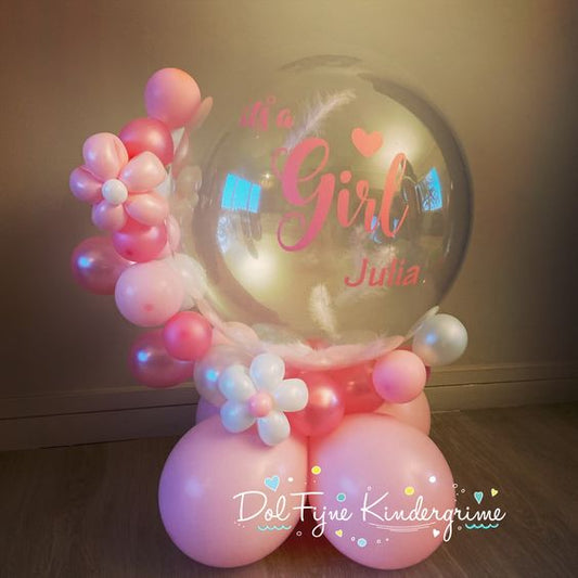 Party Baloon Baby Girl Bouquet 30