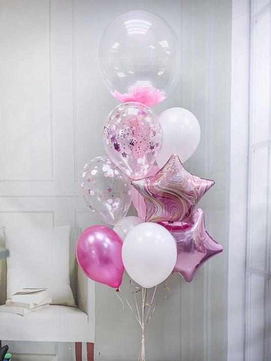 Party Baloon Baby Girl Bouquet 32