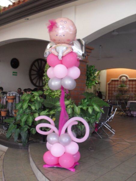 Party Baloon Baby Girl Bouquet 42