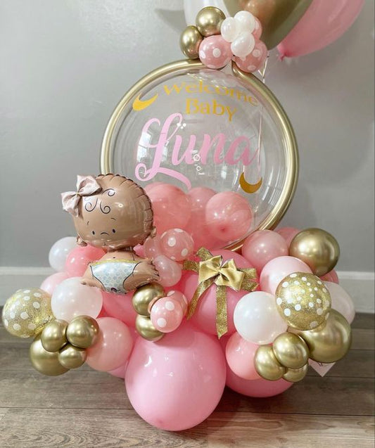 Party Baloon Baby Girl Bouquet 43