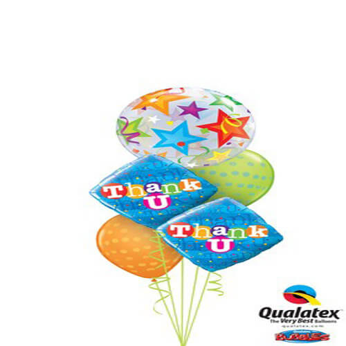 Party Balloon Thank You Balloons Bouquet