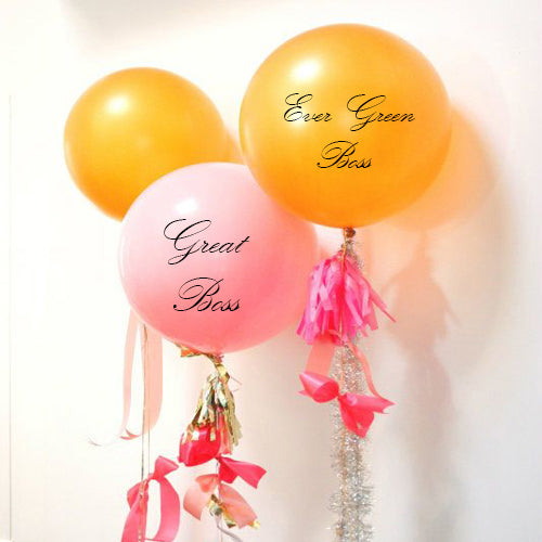 Party Balloon Boss's Day Bouquet