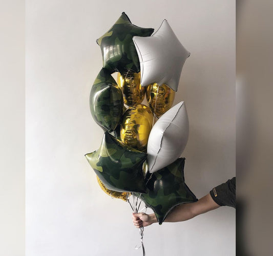 Star Balloons Bunch