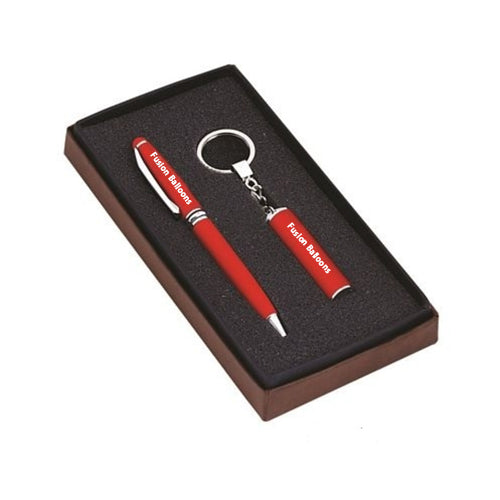 Essential Ballpen &amp; Keyring Gift Set