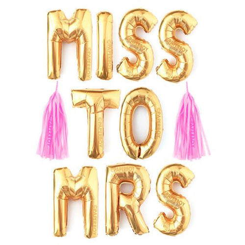 Party Balloon Miss to Mrs Balloons Decor