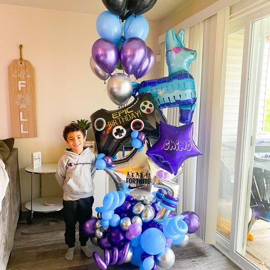 Battle Royal Epic Birthday Balloon Bouquet