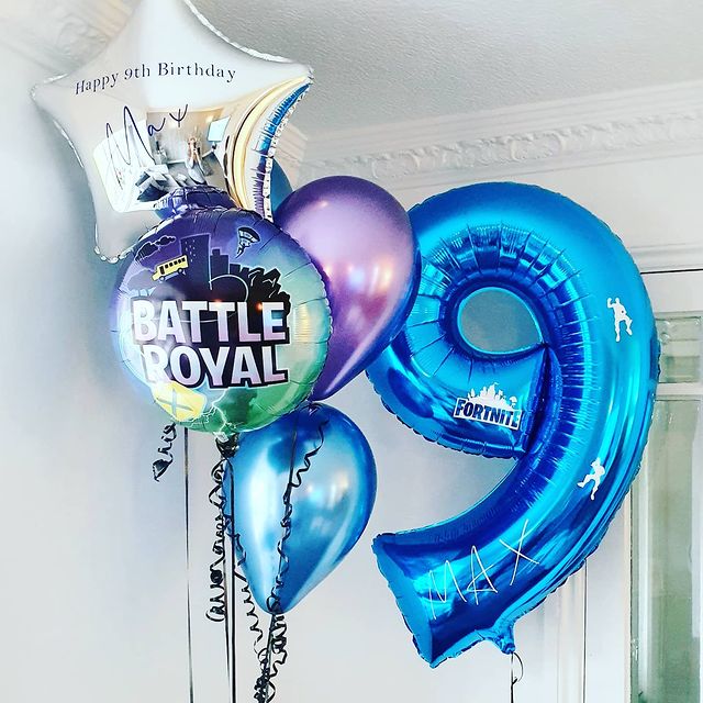 9th Birthday Battle Royal Balloon Bouquet