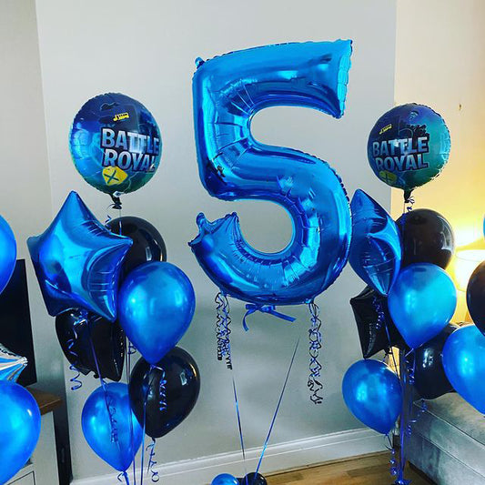 5th Birthday Battle Royal Balloon Bouquet
