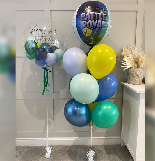 7th Birthday BR Balloon Bouquet
