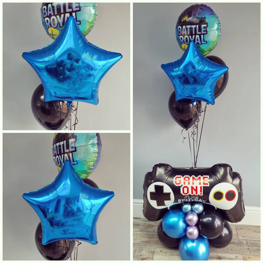 GAME ON Battle Royal Birthday  Balloon Bouquet