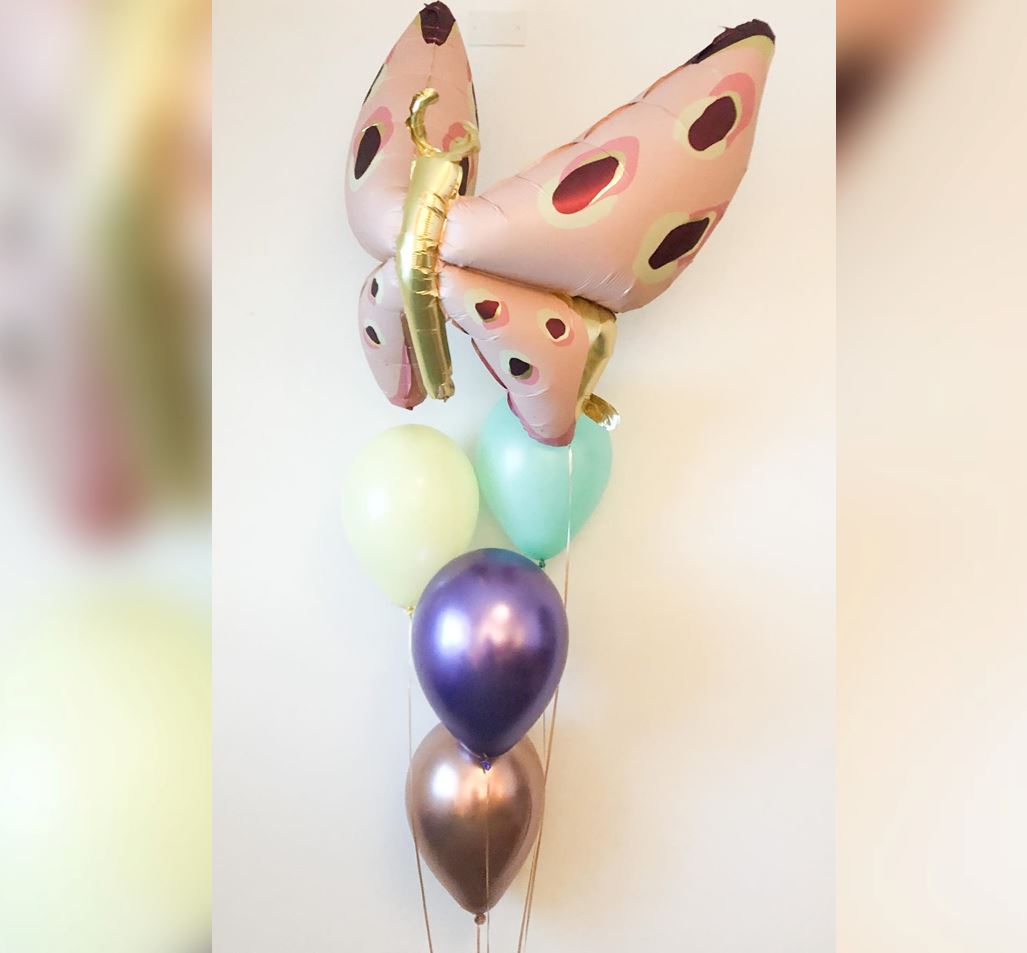 Butterfly Theme Balloon Bunch