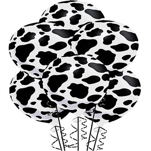 Party Balloon Cow Balloons Bouquet