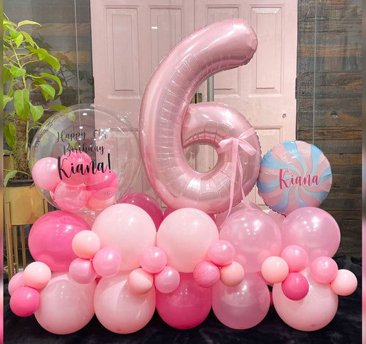 Birthday Donut Cluster Balloon Bouquet