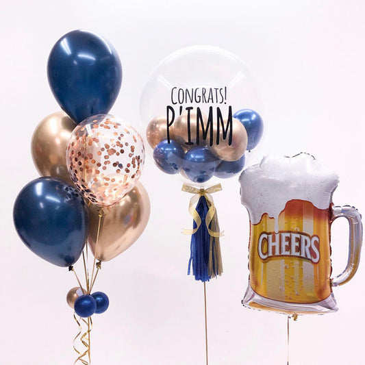Congrats Cheers Balloon Bouquet
