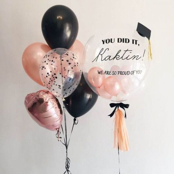 You Did It Bubble Balloon Bouquet