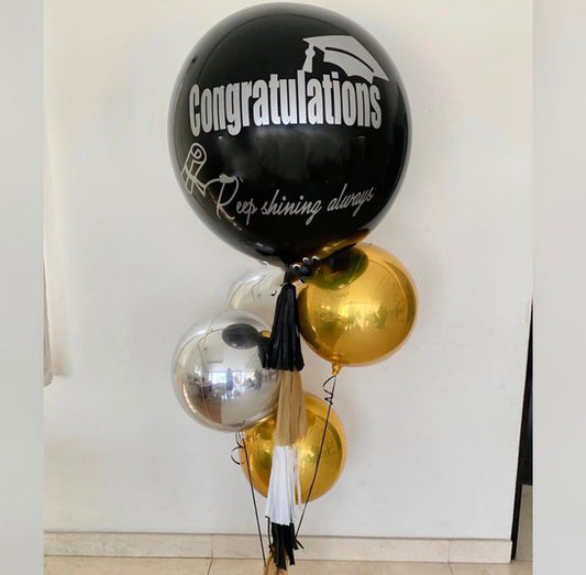 Congratulation ORBz Balloon Bunch