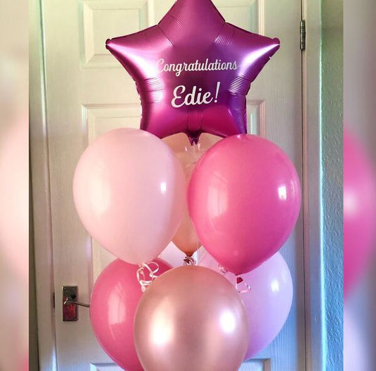 Congratulation Star Balloon Bouquet