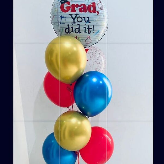 Grad You Did It Balloon Bouquet