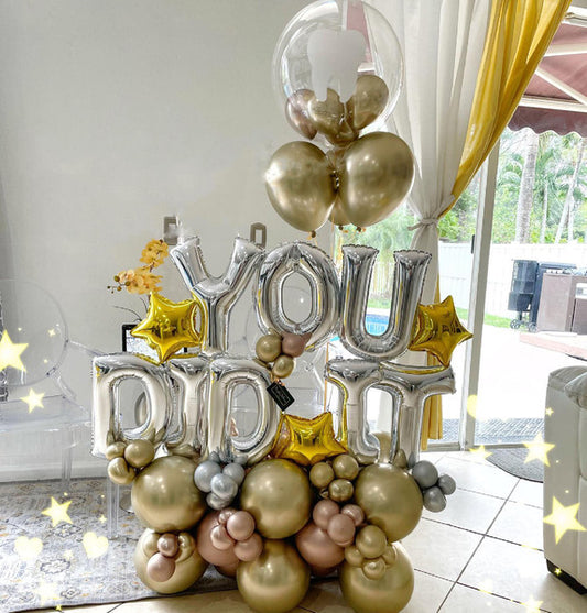 YOU DID IT Cluster Balloon Bouquet