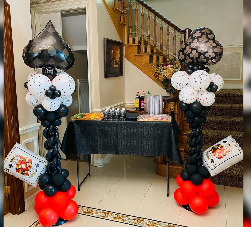 Casino Theme Balloon D?cor