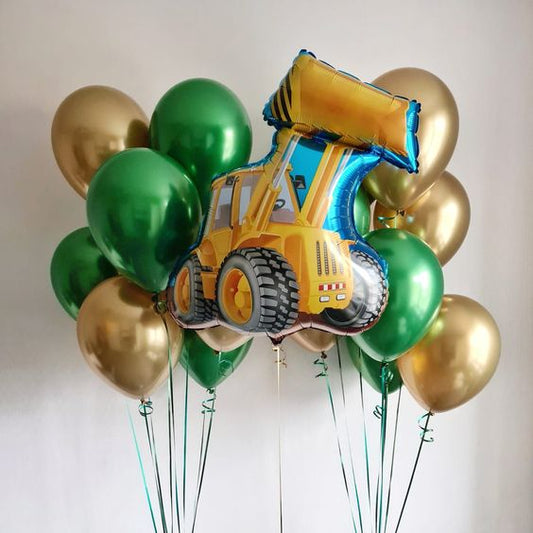 Construction Loader Balloon Bouquet