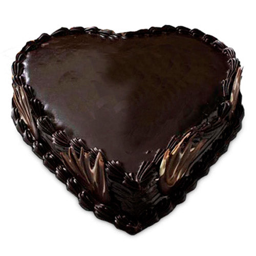Heart Shape Truffle Cake Half Kg