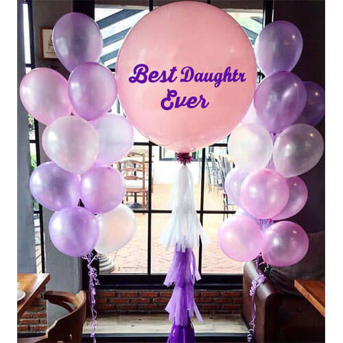 Party Balloon Daughter's Day Bouquet