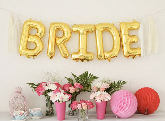 Party Balloon Bride Gold Balloon Decoration