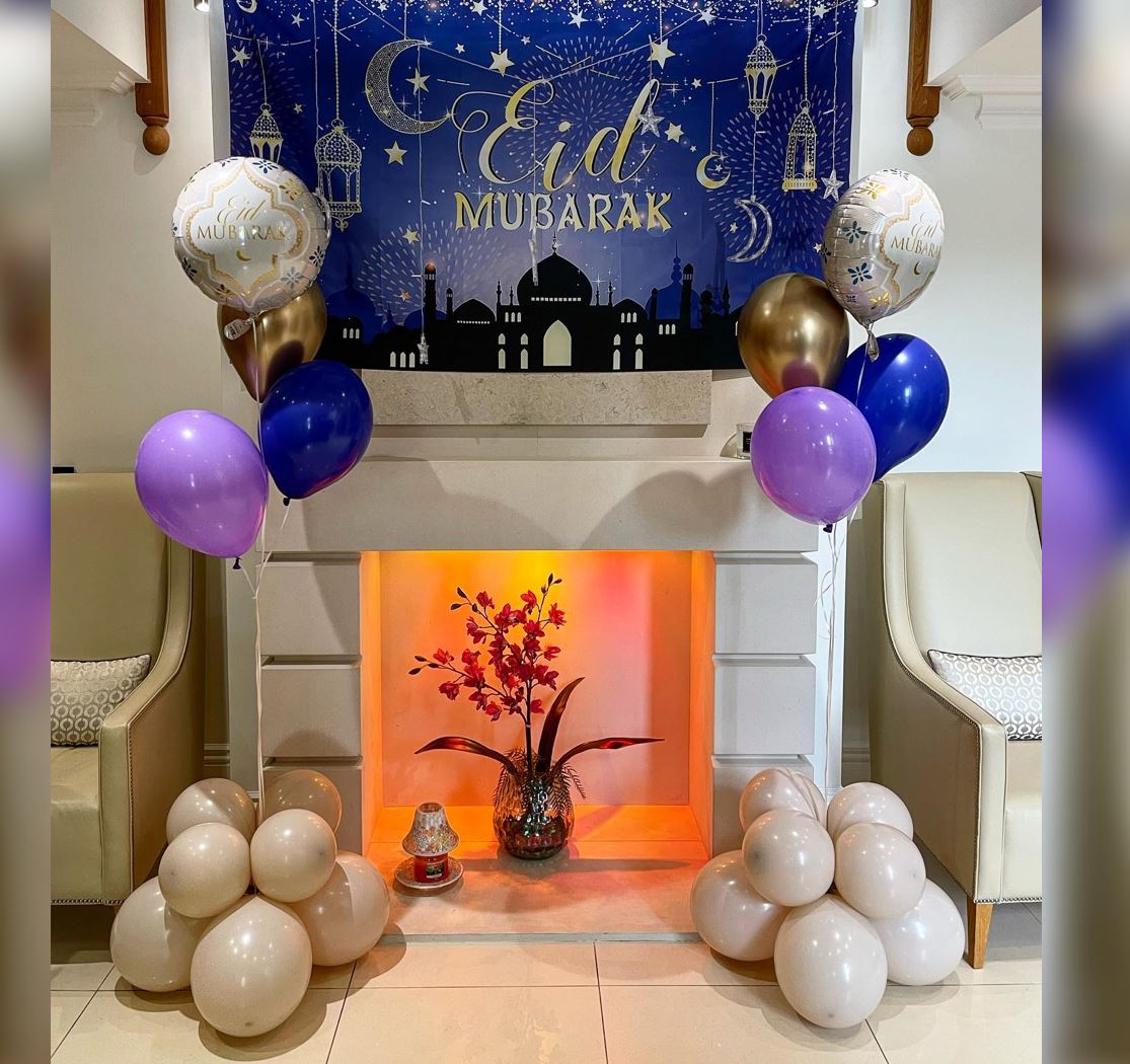 EID Theme Cluster Balloon Bouquet