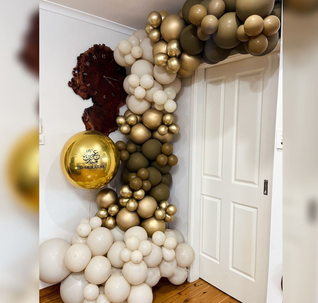 EID Mubarak Balloon Arch Decoration
