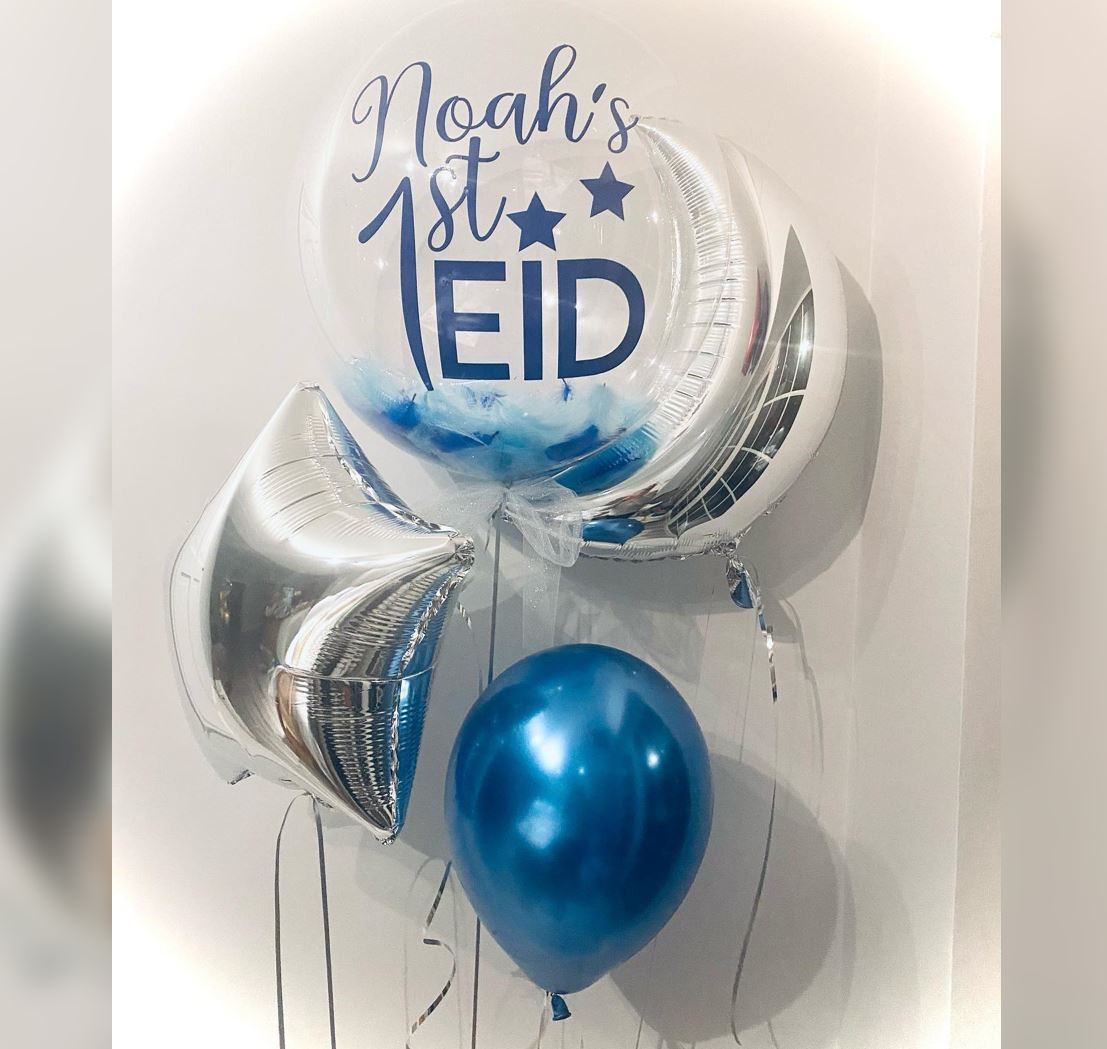 EID Theme Bubble Balloon Bouquet
