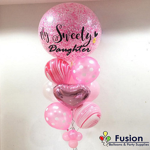 Party Balloon Birthday King With Champagne Balloons Bouquet