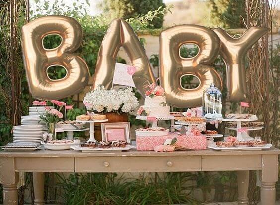 Party Helium Balloon Baby Shower Bouquet 45
