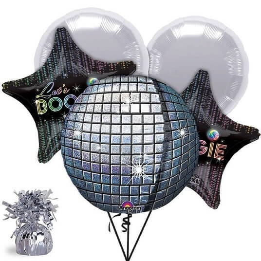 Party Balloon Helium Disco Ball Balloons Bouquet