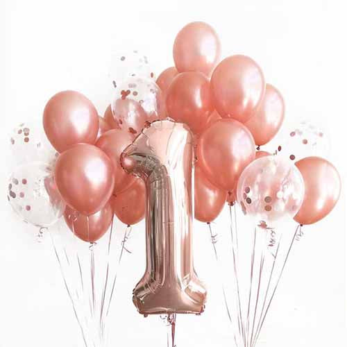 SuperShape1 Number Balloon  Bunch 