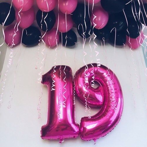 Party Balloons 19 Birthday &amp;  Balloon Bouquets