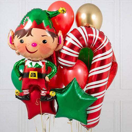 Party Balloon Merry Christmast Balloons Bunch