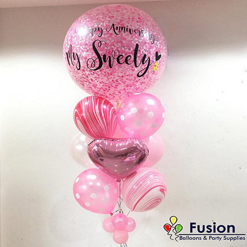 Party Balloon Anniversary Balloons Bouquet