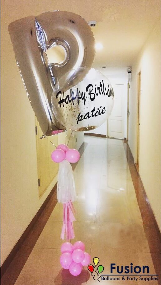 Party Balloons Multicolor Garland 