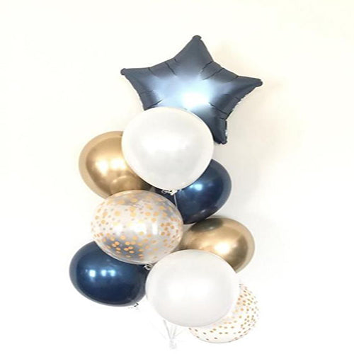 Party Balloons Chrome Gold n Silver balloon