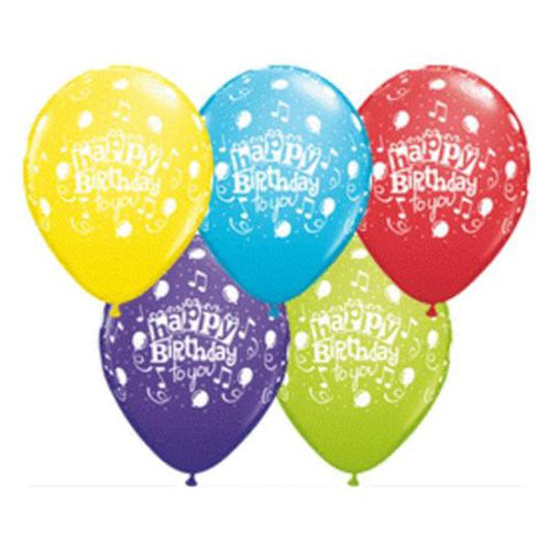 Party Balloon Happy Birthday To You Helium Balloons Bunch