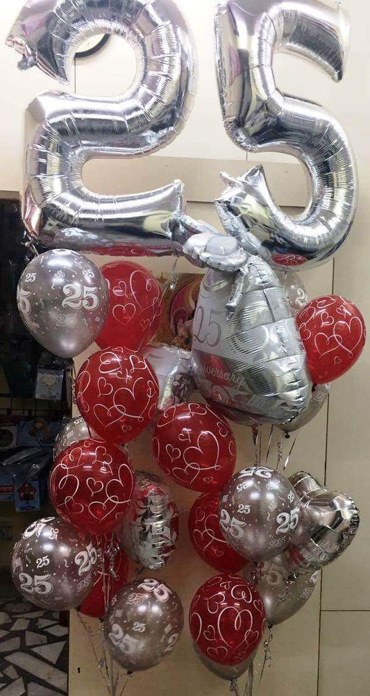 Party Balloon Anniversary Balloons Bouquet