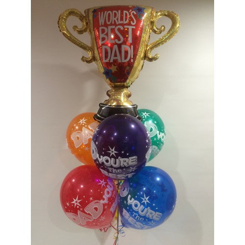 Party Balloon Dad, You're a champ ! Balloon bouquet