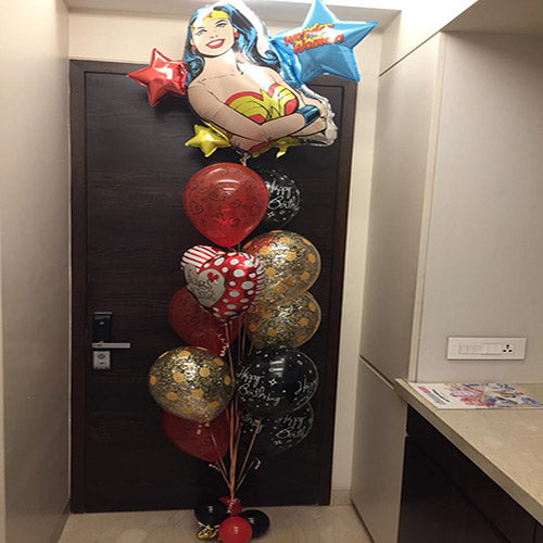 Party Balloon Sweet Princess Balloons Bouquets