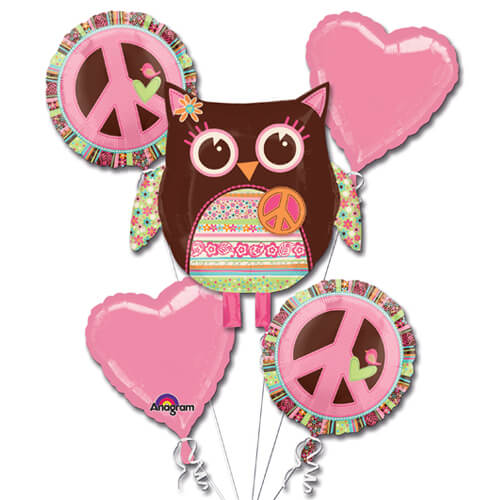 Party Balloon Happy Chick Balloons Bouquet 