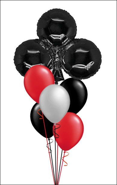 Party Balloon Casino Black Club Balloon Bouquet