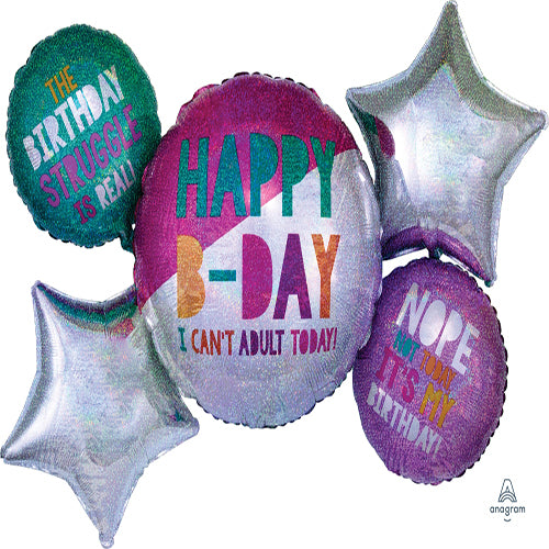 Party Balloon Young &amp; Fablouse Birthday